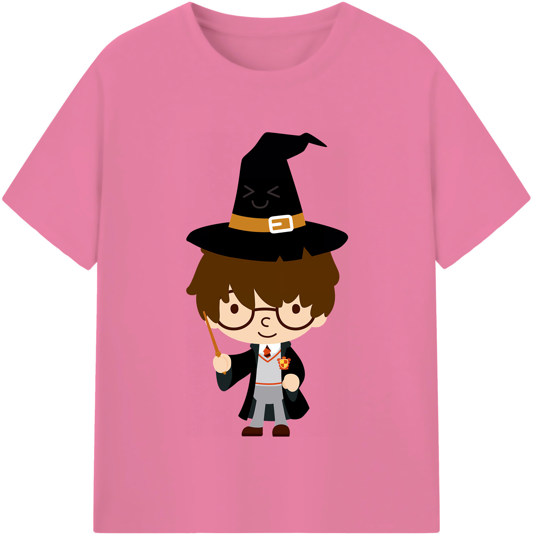 （画像用） Harry Potter ハリー・ポッターシリーズ 綿100％半袖Tシャツ（フロントプリント）